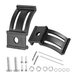 LTEODCHEW LED Light Bar Mounting Brackets 2PCS, Adjustable Bottom Mount Bracket Kits for LED Pod Lights Cubes Off Road Light Bar