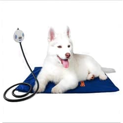CCPWM Pet Heating Pad Electric with 7 Adjustable Temperature, Soft Cosy Removable Washable Cover Indoor Warming Mat for Dogs and Cats