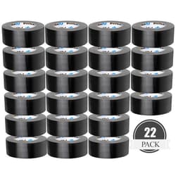 Oleitodh 22 Pack Black Duct Tape Bulk, 2 inch Duct Tape Heavy Duty (Total 660 Yards), Strong No Residue All-Weather Duct Tape, Tear by Hand,Multi-Use for Indoor