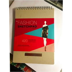 Tamar Daniel The Fashion Sketchpad: 420 Figure Templates for Designing Looks and Building Your Portfolio (Drawing Books, Fashion Books, Fashion Design Books, Fashion Sketchbooks)