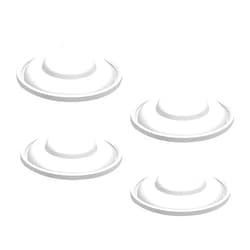 Begical Silicone Backflow Protector Membranes Compatible with Spectra/Motif Luna/Amada MYA Backflow Protector Not Original Spectra Pump Parts Work with Spectra S2 S1 Breast Pumps (4pc Membrane)