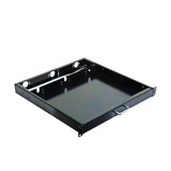 Aeons 1U Server Cabinet Case Rack Mount 19 inch Sliding Keyboard Tray Lock Drawer 13