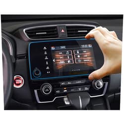HiMoliwa 2017-2023 CRV EX EX-L Touring 7 Inch Car Navigation Screen Protector, Scratch-Resistant Ultra HD in-Dash Clear Tempered Glass Screen 9H Hardness 0.33mm