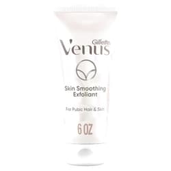 Gillette Venus Intimate Grooming Skin-Smoothing Exfoliant Preshave for Bikini Pubic Hair and Skin, 6 Oz