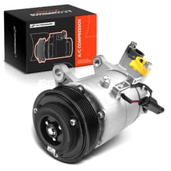 A-Premium A/C Compressor with Clutch Compatible with BMW X1, X2, X3, X4, 340i, 430i, 440i & Mini Cooper Clubman, Countryman & More
