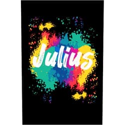 By Personalized mah sao (Author) Julius Notebook: Personalized Notebook/journal With Name For Julius , Birthday Gift For boy and men, Size 6x9, 120 Page background black matte