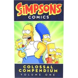 Matt Groening Simpsons Comics Colossal Compendium Volume 1 (Simpsons Comic Compilations)
