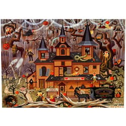 Buffalo Games - Charles Wysocki - Trick or Treat Hotel - 500 Piece Jigsaw Puzzle