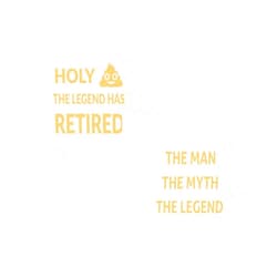 Joyiou The Man The Myth The Legend & The Legend Has Retired Napkins, Funny Retirement Gifts for Men Women, Happy Retirement Party Decorations Gifts Supplies Favors, 50+50Pack, 4.5 inches 2-Ply