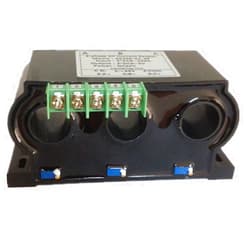 Loulensy 3-phase AC Current Sensor Transducer Transformer Transmitter with 3 Element 0-350A AC Output 4-20mA DC