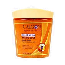 Calgon Ageless Bath Series Exfoliating Mineral Scrub and Soak (24 Ounce)