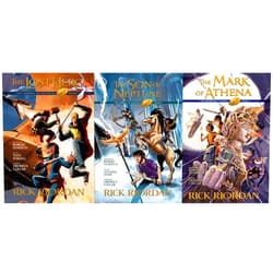 By Rick Riordan (Author), Robert Venditti (Author), Orpheus Collar; Nate Powell; Antoine Dodé (Illustrator) & 0 more The Heroes of Olympus Graphic Novels Books 1 – 3 Set