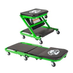 Pro-LifT C-2036DG Black/Green 300 Lbs Mechanic Creeper