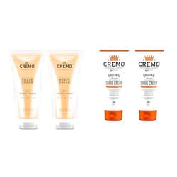 Cremo Coconut Mango and Sandalwood Shave Creams, 6 Fl Oz (2 Packs of 2)