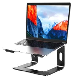 BESIGN LS03 Aluminum Laptop Stand, Ergonomic Detachable Computer Stand, Riser Holder Notebook Stand Compatible with Air, Pro, Dell, HP, Lenovo More 10-15.6