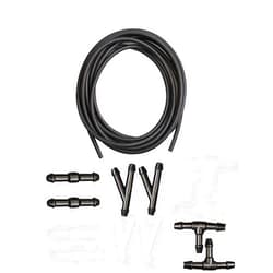 GZZTORES Windshield Washer Hose kit- Universal Windshield Wiper Hose with 4 Meter Washer Fluid Hose and 12 Pcs Hose Connectors, Suitable for Most of Windshield Washer Nozzle Installation