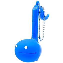 Otamatone Melody Series Japanese Electronic [Mini Size] Musical Instrument [11 Pre-Programmed Songs] Portable Synthesizer from Japan by Maywa Denki [English Instruction], Blue