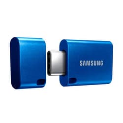 Samsung Type-C™ USB Flash Drive, 256GB, Transfers 4GB Files in 11 Secs w/Up to 400MB/s 3.13 Read Speeds, Compatible w/USB 3.0/2.0, Waterproof, 2022, Blue, MUF-256DA/AM