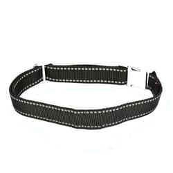 JIPIMON Replacement Collar for Shock Collar with Quick Release Metal Buckle Adjustable Reflective Nylon Strap Fits Most Training Collars and Bark Collars, E Collar Replacement Strap