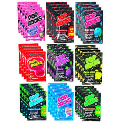 crait Pop Rocks Crackling Candy Variety Pack Classic Popping Candy - Pop Rocks Candy, Pop Rocks Bulk Candy, Nine Different Flavors Bulk Pop Rocks Popping Candy (36 Count)
