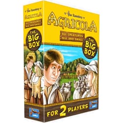 Lookout Agricola All Creatures Big and Small The Big Box | Farming Game | Strategy Game for Adults and Kids | Family Board Game | Ages 10+ | 2 Players | Average Playtime 30 Minutes | Made by Lookout Games