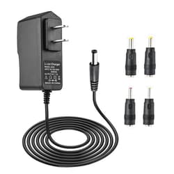 YDRANT Replacement for Record Player Power Cord, DC 5V Power Cord Compatible with VSC-550BT Vintage 3-Speed