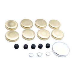 SHLPDFM 1 SET 22 Pieces Brass Freeze Frost block Plugs Kit Fits for Small Block SBC Chevy 283 305 327 350 MPE-100BR