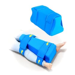 KAAMOS Hip Abduction Pillow Hip Replacement Pillows After Surgery Hip Abductor Pillows for Legs Post Hip Surgery Cushion Recovery Supplies Leg Separator Pillow Hip Wedge Foam with Straps for Reducing Pain
