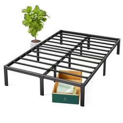 Zinus 14 Inch Elias Metal Platform Bed Frame, Steel Support, No Box Spring Needed, Easy Assembly, Full