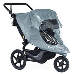 BOB Gear Duallie Swivel Wheel Stroller Weather Shield | Water and Wind Resistant + Ventilated + Easy Install