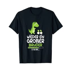 Ich Werde Großer Bruder Geschenk Kollektion Again a big brother 2024 announcement pregnancy T-Shirt