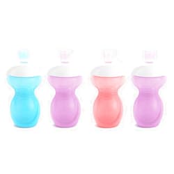Munchkin® Click LockTM Bite Proof Sippy Cups, 9 Ounce, 2 Packs - Blue/Purple and Pink/Purple