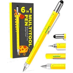 CRANACH Gifts for Men on Fathers Day Dad Gifts from Daughter Wife Son Kid, Multitool Pen Construction Tools,Unique Cool Birthday Men Gifts Ideas for Him Guy Dad Husband,Gadget Gift for Engineer Woodworkers