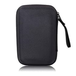 SYIDINZN Hard Drive Carrying Case Bag Storage Organizer 2.5’’ Shockproof Carry Pouch Compatible with WD Elements,My Passport,Toshiba Canvio Portable Hard Drives, Canon Ivy Printer, Power Bank Charger