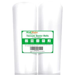 MakMeFre 2 Pack 11x50 Vacuum Sealer Bags Rolls for Food,Commercial Grade, BPA Free,Puncture Prevention,Great for Sous Vide Cooking