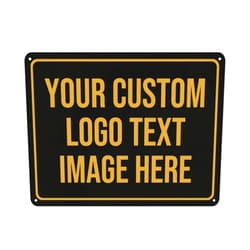 Tmqytuox Custom Signs Outdoor Metal Sign Customized Sign - Custom Personalized Metal Signs Make Your Own Sign Add Text Photo Logo For Office Business Workplace Home Bar Indoor Outdoor Use 8