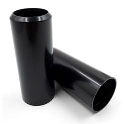 HUMARH Battery Cover for Shure BLX2/SM58, BLX2/Beta58, BLX2/PG58 Wireless Microphone, Black, 2-Pack