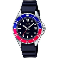Casio Men's Dive Watch - MDV-10-1A2VDF Black Dial