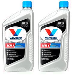 Valvoline VR1 Racing SAE 10W-30 Motor Oil 1 QT (Pack of 2)