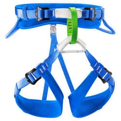PETZL MACCHU Kids' Climbing Harness - Adjustable Seat Harness for Children Less Than 40kg / 88 lbs