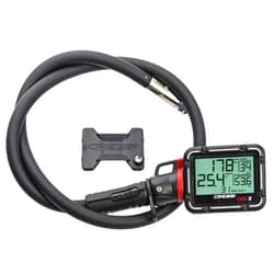 Cressi Scuba Diving Pressure Gauge and Depth Gauge - Easy to Read and Carry - Digi2: Made in Italy
