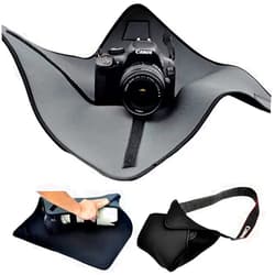 Generic Folding Photography Camera Protective Cloth Camera Wrap Cloth Protective Cover Blanket for Canon Nikon Sony DSLR Lens Flash