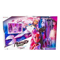 MERMAZE MERMAIDZ™ Morra™ Customizable Fashion Doll with Mix & Match Tails, Color Change Fin and Makeup, Surprise Hair Color