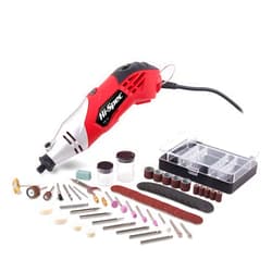Hi-Spec Rotary Tool Kit Set 170W 1.4A with 121 Piece Dremel Compatible Bit Accessories. Drill, Cut, Trim, Grind & Sand in DIY Repairs, Hobbies & Craftwork
