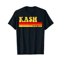 AmaStyle Co. KASH Name Personalized Idea Men Retro Vintage KASH T-Shirt