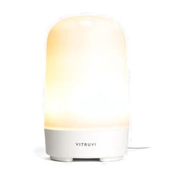 Vitruvi Glow Diffuser, Ultrasonic Essential Oil Diffuser | Oil Diffuser Essential Oils, Aromatherapy Diffuser | Diffusers for Home, Kids Room Diffuser, Room Decor (100 ml) White