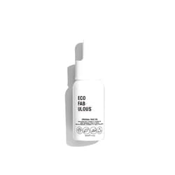 ECOFABULOUS Face Oil - Original Face Oil for All Skin Types, Hydrate and Balance Skin, Squalane, Vitamin E, Rosehip Oil, Fast-Absorbing, Clean + Recyclable + Vegan, 30 mL/1 Fl Oz