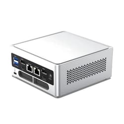 MINISFORUM NAB6 Lite Mini PC Core i5-12600H(12C/16T, up to 4.5 GHz) Mini Computer 16GB RAM + 500GB SSD, 2xHDMI + 2xUSB-C 4K@60Hz Outputs, 2x2.5G LAN, 4xUSB3.2, Intel Iris Xe Graphics Desktop Computer