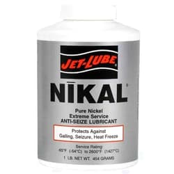 Jet-Lube 13602 Nikal High Temperature Anti-Seize & Gasket Compounds (1 Can)