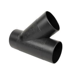 POWERTEC 4 Inch Y Fitting for 4 Inch Dust Collection Hose, 4 Inch Dust Collection Hose Connector Fittings for Dust Collection System, 1 pack (70106)